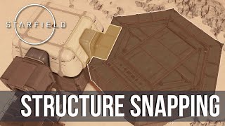 Starfield  Outposts How to Deal with Structure Snapping [upl. by Button]