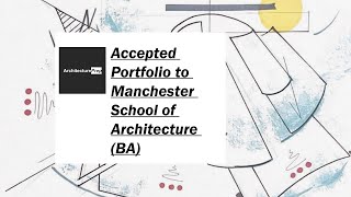 Accepted Manchester School of Architecture Portfolio BA [upl. by Aruam]