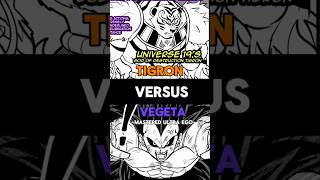 Vegeta vs Lord Tigron unrealentgaming dragonballsuper [upl. by Nuahsar446]