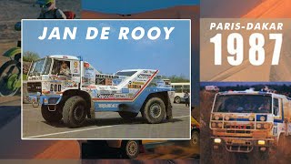 Jan De Rooy wins the 1987 ParisDakar Rally [upl. by Ymaj423]