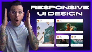 Building Responsive UI Components in Figma [upl. by Nahseez]