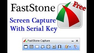 FastStone Capture 89 Setup File Serial Key Free Download [upl. by Aitnwahs]