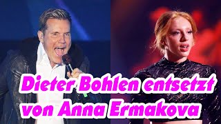 Das Supertalent Dieter Bohlen entsetzt von Anna Ermakova In keiner Weise ein Talent [upl. by Eilzel30]