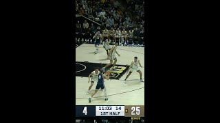 Great Passing Leads to the Caleb Furst Dunk vs Samford  Purdue Basketball [upl. by Jaenicke]