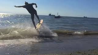 SKIMBOARD VARIAL KICK FLIP🏄🏼‍♂️🏄🏼‍♂️🏄🏼‍♂️ by CHRISTIAN QUITAT [upl. by Frasco794]