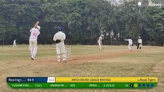 Live Cricket Match  Roaring Lions vs Royal Tigers  16Nov24 1008 AM 20  SOUTH MUMBAI CUP SEASO [upl. by Eeimaj709]