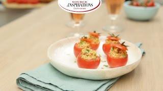 Recette Mini tomates farcies au Couscous Parfumé  TIPIAK [upl. by Suivatco]