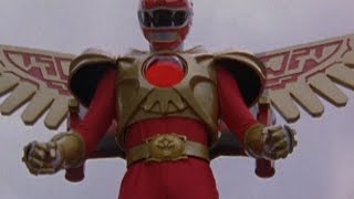 Red Ranger Battlizer Fight  Wings of Animaria  Wild Force  Power Rangers Official [upl. by Avery844]