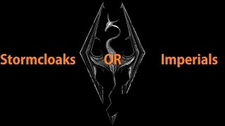 Stormcloaks or Imperials  Who Should You JoinSKYRIM [upl. by Light141]