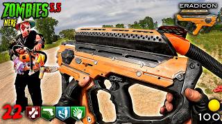 NERF meets Call of Duty ZOMBIES 55  Nerf First Person Shooter [upl. by Westhead]