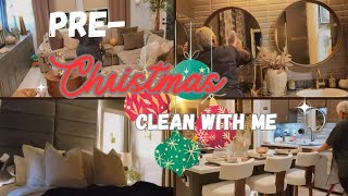 Christmas Clean with me amp Prep For The Holidays 2024  Relaxing Night Cleaning Routine ✨ [upl. by Ahseenat188]