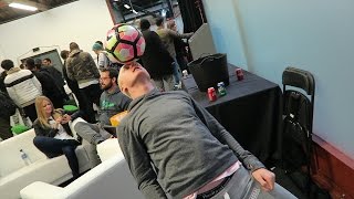 FOOTBALL SKILLS AT UPLOAD 2016 [upl. by Leasa909]