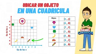 UBICAR UN OBJETO EN UNA CUADRICULA  Super facil  Para princnipiantes [upl. by Itsirc]