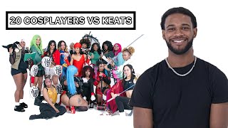 20 COSPLAYERS VS 1 RAPPER KEATS [upl. by Lucania885]