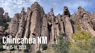 Chiricahua National Monument  Nov 1518 2023 [upl. by Etnoid]