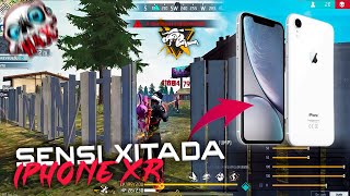 🚀🤯MELHOR SENSIBILIDADE DO IPHONE XR PARA FREE FIRE DEPOIS DA ATUALIZAÇÃO 20222023 [upl. by Kcajyllib192]