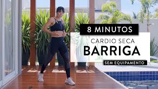 Cardio EXPRESS para SECAR a Barriga em CASA  Carol Borba [upl. by Onailimixam732]