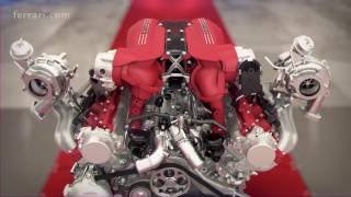 Ferrari 488 GTB  Powertrain [upl. by Ahras199]