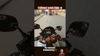 Duke crash video 😡 zx10rvsninja1000 automobile rider ninja zx10rr motovlog bikeride zx10 [upl. by Penn]