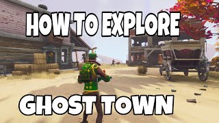 HOW TO FIND GHOST TOWN IN FORTNITE SAVE THE WORLD [upl. by Rebel]