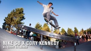 Nike SB Corey Kennedy Zoom All Court CK Launch  TransWorld SKATEboarding [upl. by Derina988]