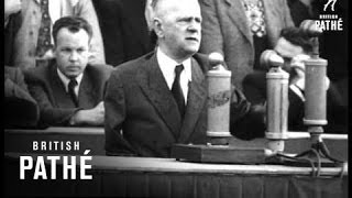 Political Speech Hamburg 1950 [upl. by Spracklen445]