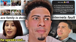 Austin Mcbroom SPEAKS OUT on divorcethe ace family is over [upl. by Derron]