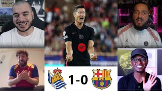 🚨URGENT LES REACTIONS APRES LA DEFAITE DU FC BARCELONE 1 0 FACE A LA REAL SOCIEDAD EN LIGA [upl. by Feodor]