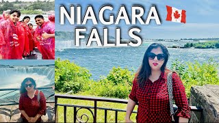 Visiting NIAGARA FALLS from CANADA 🇨🇦  Niagara Falls Boat Ride  Guriya Family Vlogs [upl. by Parris175]