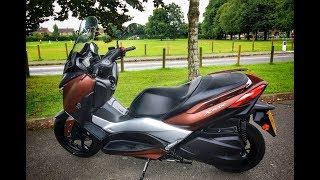 I pop my scooter cherry  2017 Yamaha XMax 300 Review [upl. by Azil]