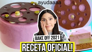 SEGUÍ la RECETA OFICIAL de BAKE OFF PASTEL MOUSSE NAMELAKA DE HIBISCUS EPISODIO 3  Caro Trippar [upl. by Dleifrag734]