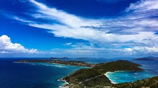 HIKING IN THE BRITISH VIRGIN ISLANDS  I FOUND GOATS [upl. by Saffren]