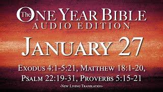 January 27  One Year Bible Audio Edition [upl. by Grania]