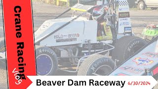 Crane Racing Vlog  Beaver Dam Raceway 6302024 [upl. by Montana]