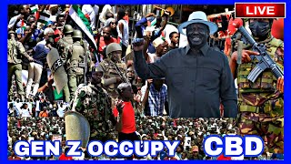 BREAKING NEWS  GEN Z OCCUPY NAIROBI CBD AFTER UHURU PARK  UHURU PARK TODAY LIVE  HAPPENING NOW [upl. by Aihtebat]