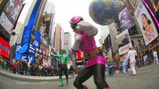 Power Rangers Take New York [upl. by Ahsihat]