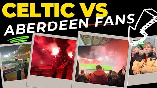 Celtic Aberdeen FANS REACTION Not what I expected [upl. by Trescott497]