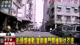 高市警匪街頭槍戰 宛若電影上演－民視新聞 [upl. by Roshan994]