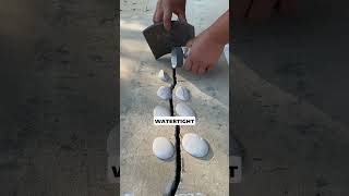 Amazing Process 💦 waterproofing part 488 easily solve problem short shorts waterproofing [upl. by Anneres]