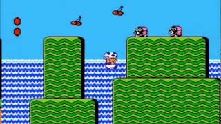 ALL Warp Zone Locations Super Mario Bros 2 Nintendo Entertainment System ✔ [upl. by Anibla]