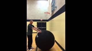 PhysEd Teacher fail  Omnikin Ball [upl. by Selrhc]