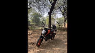 KTM Duke 200 First 100 Kms review [upl. by Margery671]