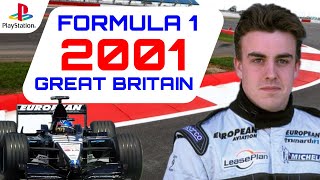 F1 2001 with Alonso Round 11 Great Britain [upl. by Yenduhc]