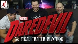 Daredevil S2 Final Trailer REACTION [upl. by Airal544]