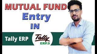 Mutual Fund Investment Entry in Tally [upl. by Eecats]