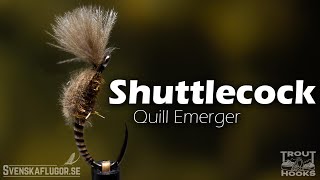 Shuttlecock Quill  Flugbindning  Svenskaflugorse [upl. by Nomed]