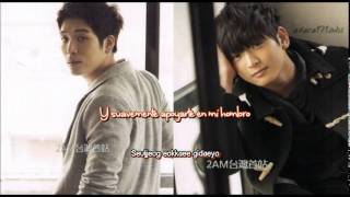 Changmin amp Jinwoon 2AM  Saying I Love You  EspañolRomanizacion Hotel King OST [upl. by Longfellow]