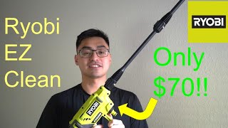 Ryobi EZ Clean Portable Pressure Washer  Review [upl. by Sabella]