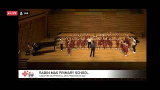 SYF 2022 Radin Mas Primary Choir  Mister Moon Ayomama [upl. by Airelav]