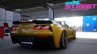 C7 Corvette CC7 Tuning Tips For Speed Star Energy  CarX Street  Gameplay [upl. by Annaerb462]